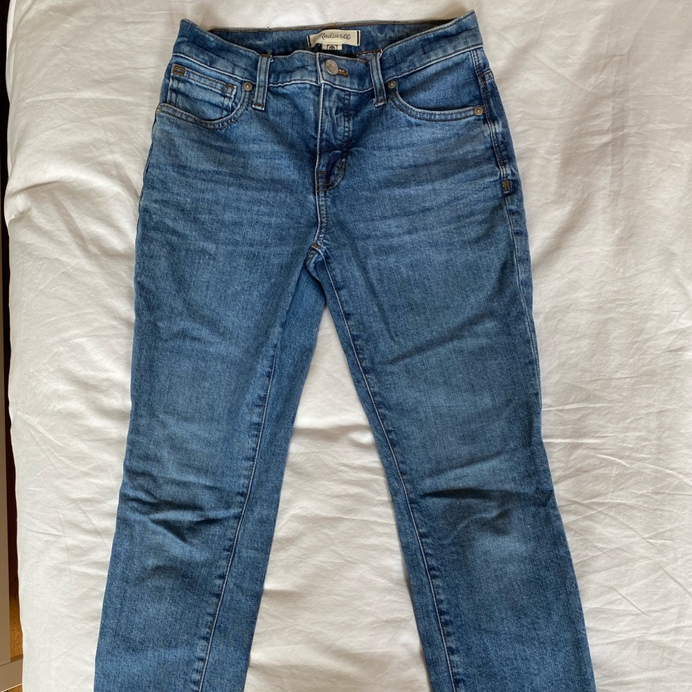 Madewell high rise skinny jeans